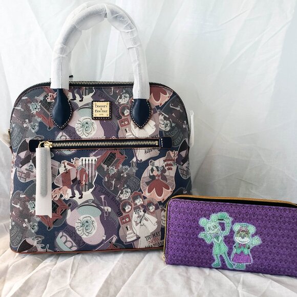 Dooney & Bourke Handbags - Disney Dooney Bourke Haunted Mansion Satchel & HM Themed Wallet